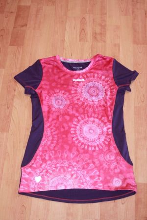 lila Desigual Sport T-Shirt XS