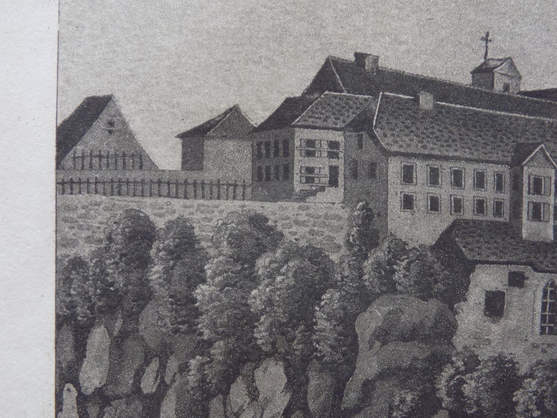 Gravures: Mariastein Kloster von Süd-Osten – D'occasion à Risch par Rischli15 7