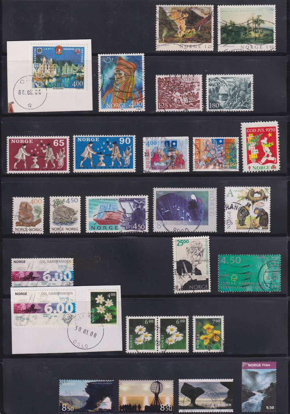 Alle Briefmarken: Norwegen divers – Gebraucht aus Bellach von qsearch 3