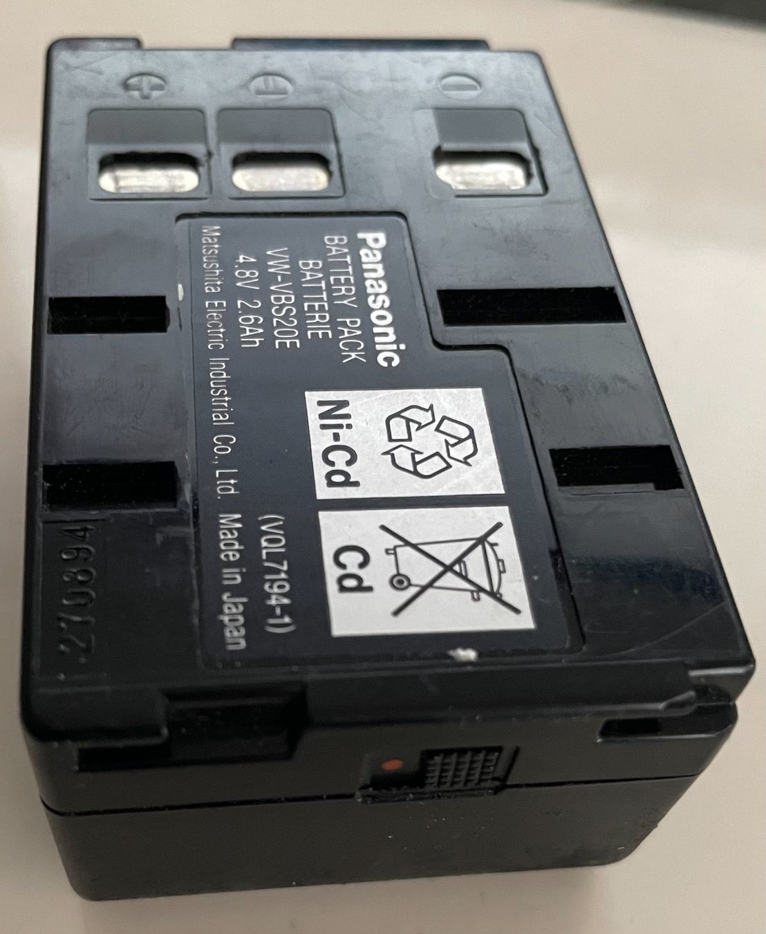 Panasonic Batterie: Panasonic Battery pack Akku – Usato da Riehen venduto da Lord7M7 1