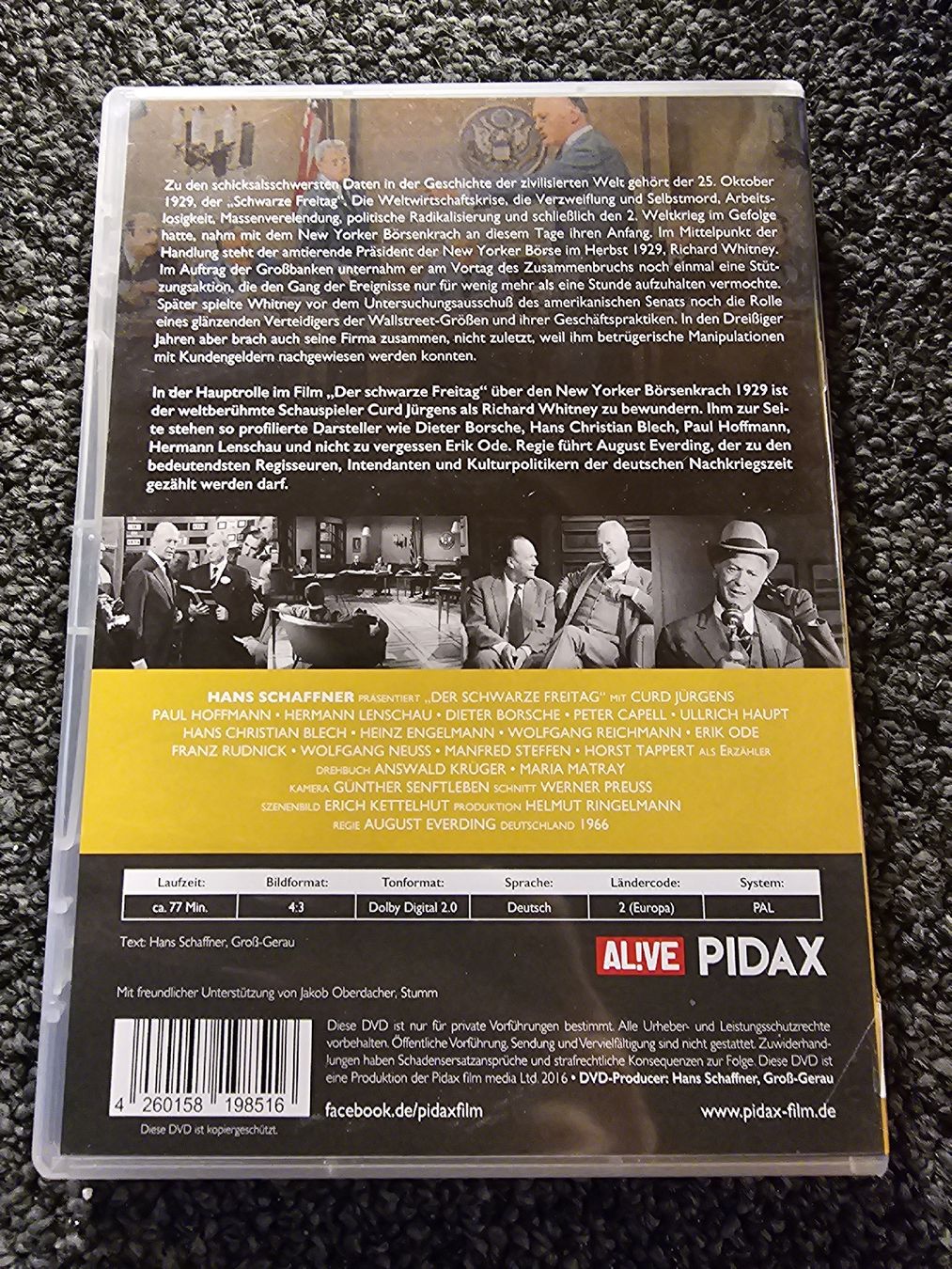 Tous les DVDs: DVD Der schwarze Freitag(22622) – D'occasion à Ruswil par jan_bxl5 1