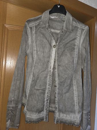 Bottega Bluse Grau