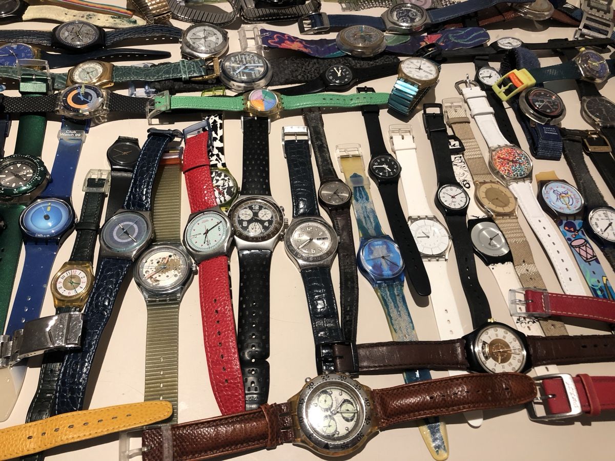 Swatch Uhren: 103 x SWATCH - alles dabei – Gebraucht aus Lufingen von Rac0 8