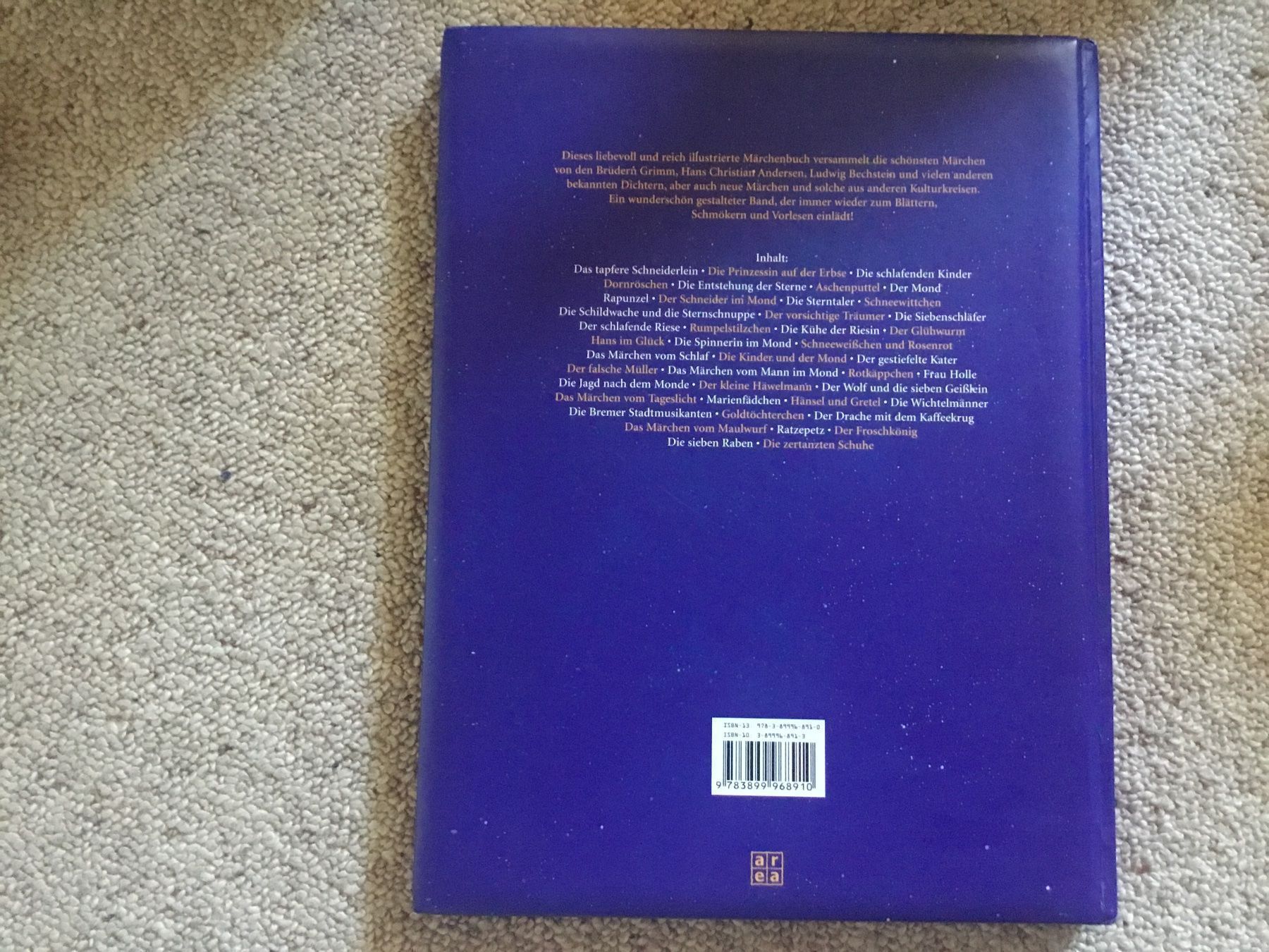 Libri: Das grosse Buch der Märchen – Usato da ALTENDORF venduto da da23 2