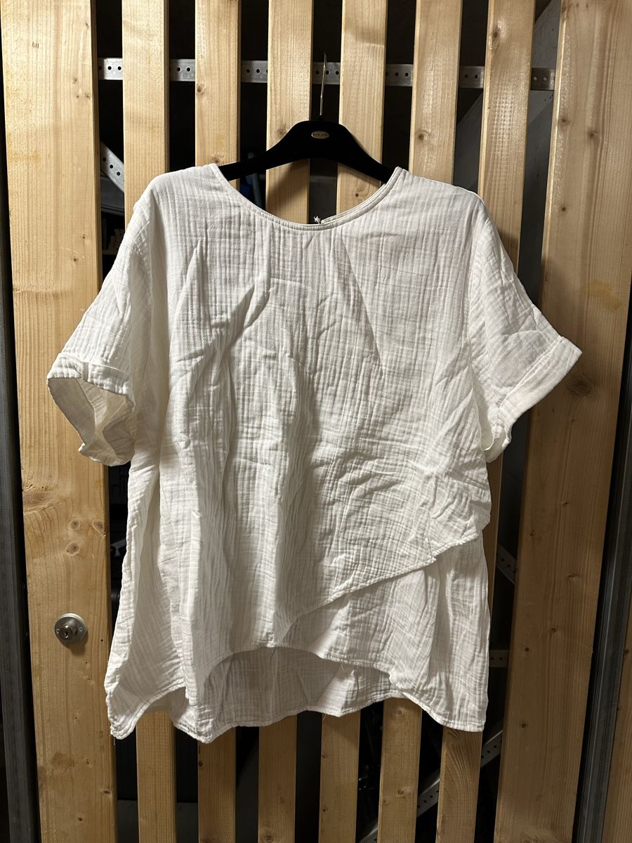 H&M Camicette: Stilltop, Mousselinstoff, H&M, XL – Difettoso da Uster venduto da staernli4