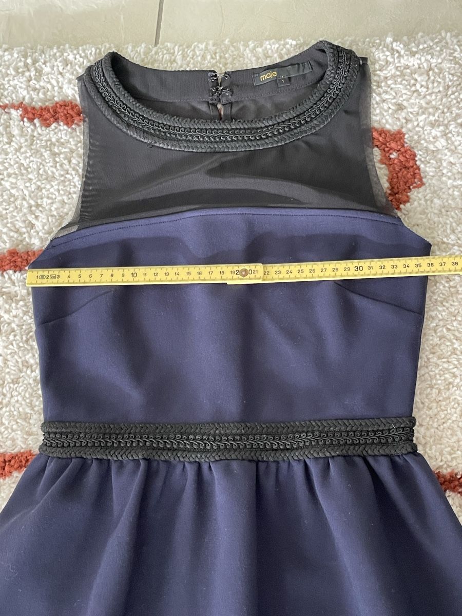 Maje Vestiti: Maje Dress, size S, Navy Blue – Usato da Richterswil venduto da Prangins9 3