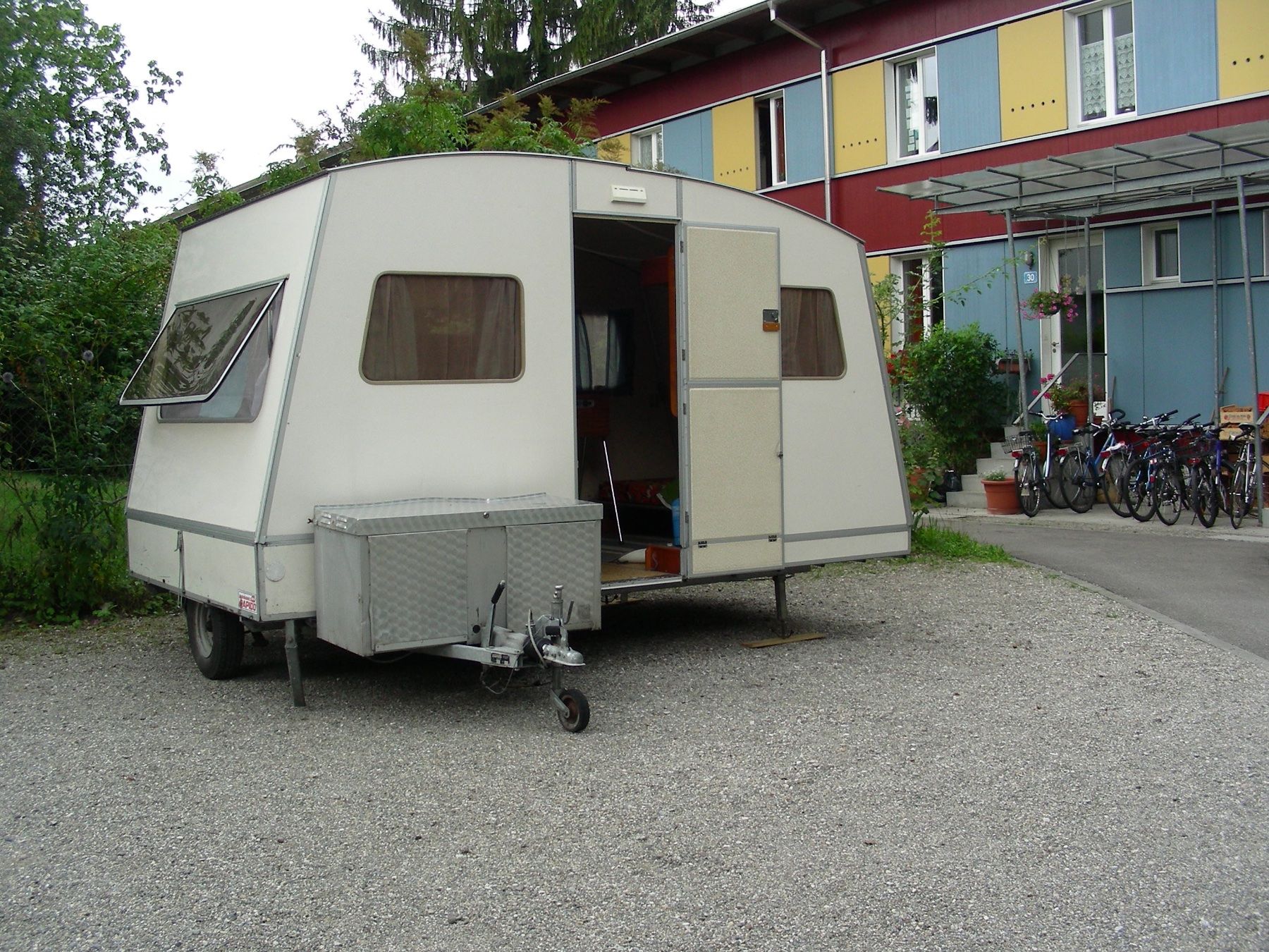 Veicoli da campeggio: Rapido Confort Klappwohnwagen – Usato da Riehen venduto da Rheinsegler 1