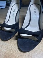 Pumps Unützer schwarz Schleife Grösse 38