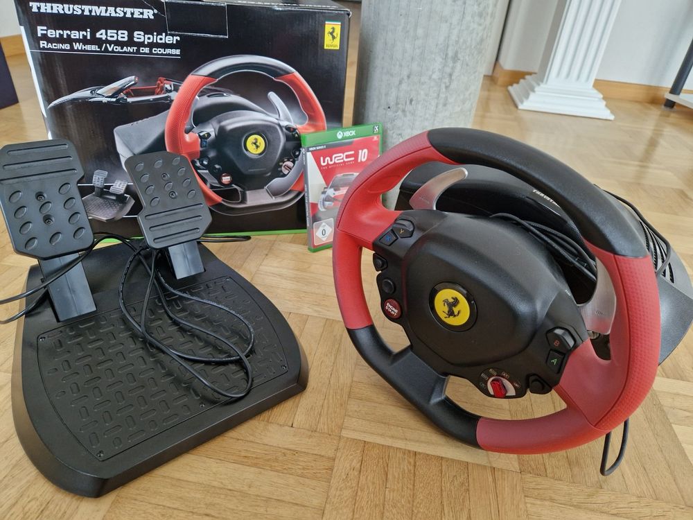 Ferrari 458 Spider Racing Wheel (Gebraucht) in Ersigen für CHF 70 – mit ...