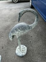 Schöne Gartenfigur Reiher, wetterfest, 85cm hoch, 2 Stk 🦢