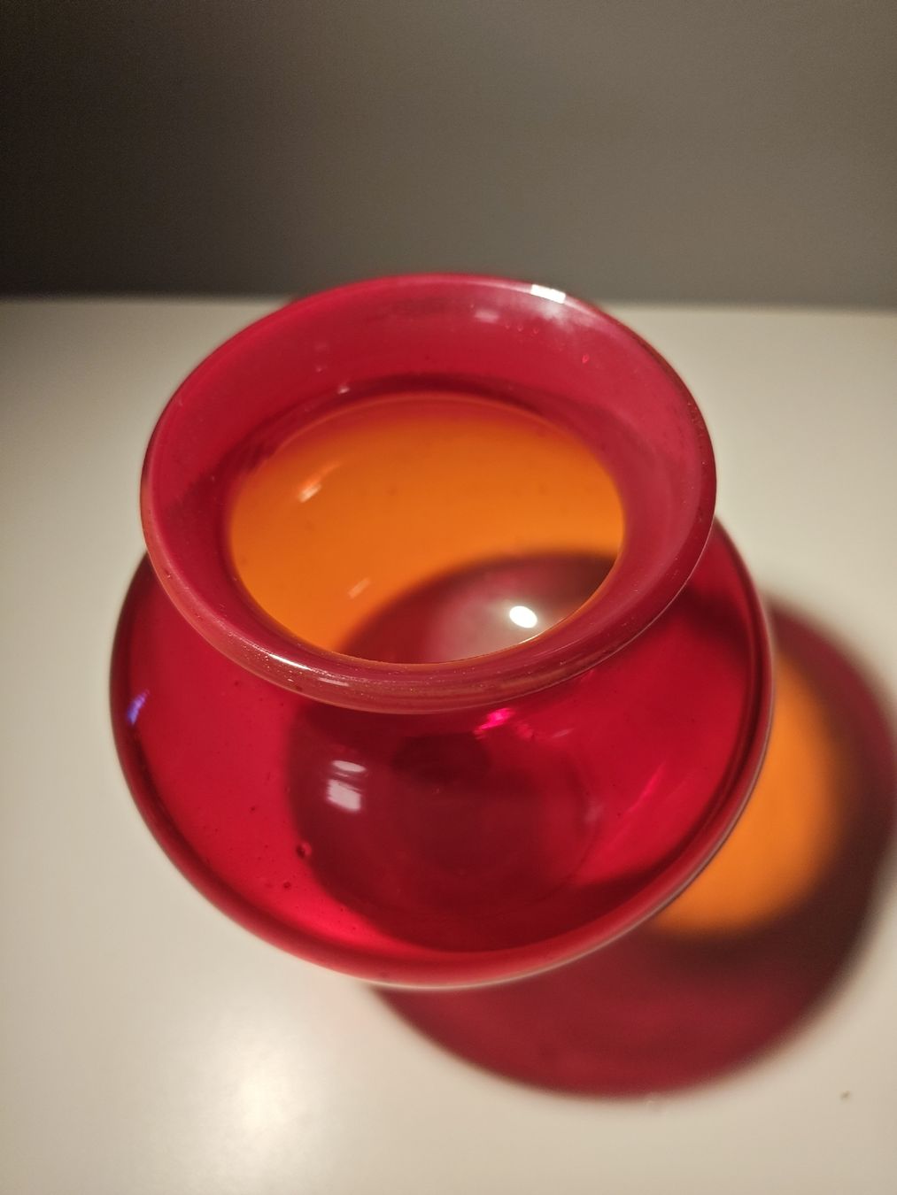 Gläser: Boda Rubinrote Glassvase – Neu (gemäss Beschreibung) aus Kloten von tur_s79q 1