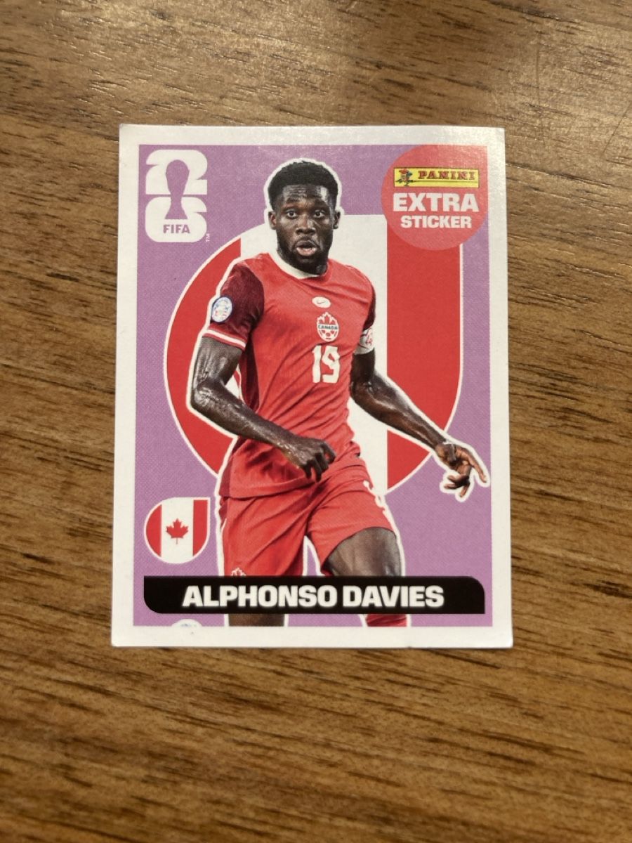 Panini Cartes à collectionner: Pinkiger Extra Sticker Alphonso Davies – Neuf (Voir description) à Ruswil par Ebwidi