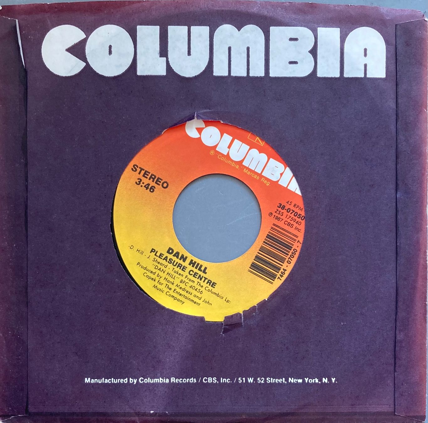 Schallplatten: DAN HILL WITH VONDA SHEPARD - CAN'T WE TRY – Gebraucht aus Poliez-Pittet von Newtown-Records 1