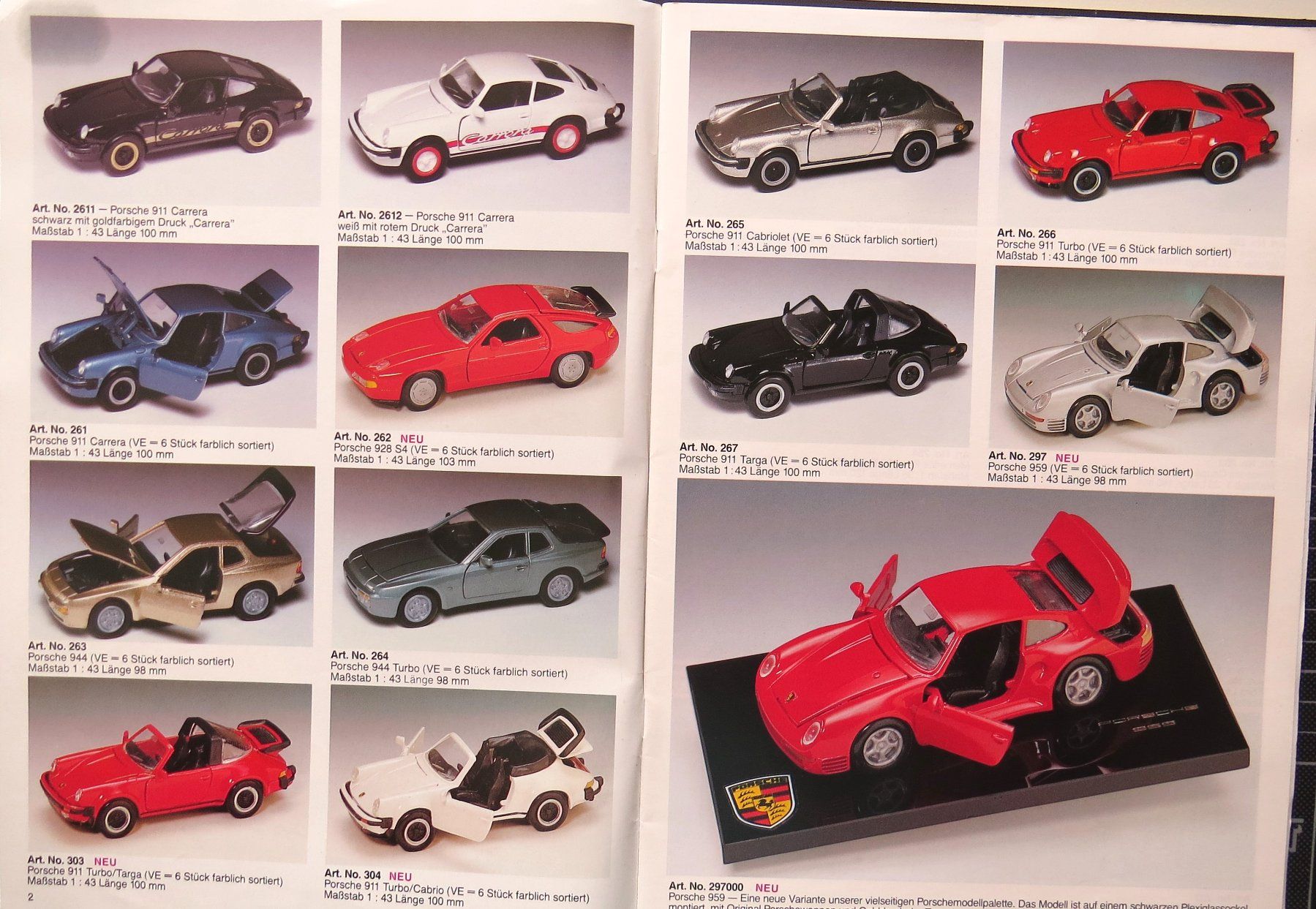 Modellautos: NZG Modellautokatalog von 1990 – Gebraucht aus Ettingen von campione_1