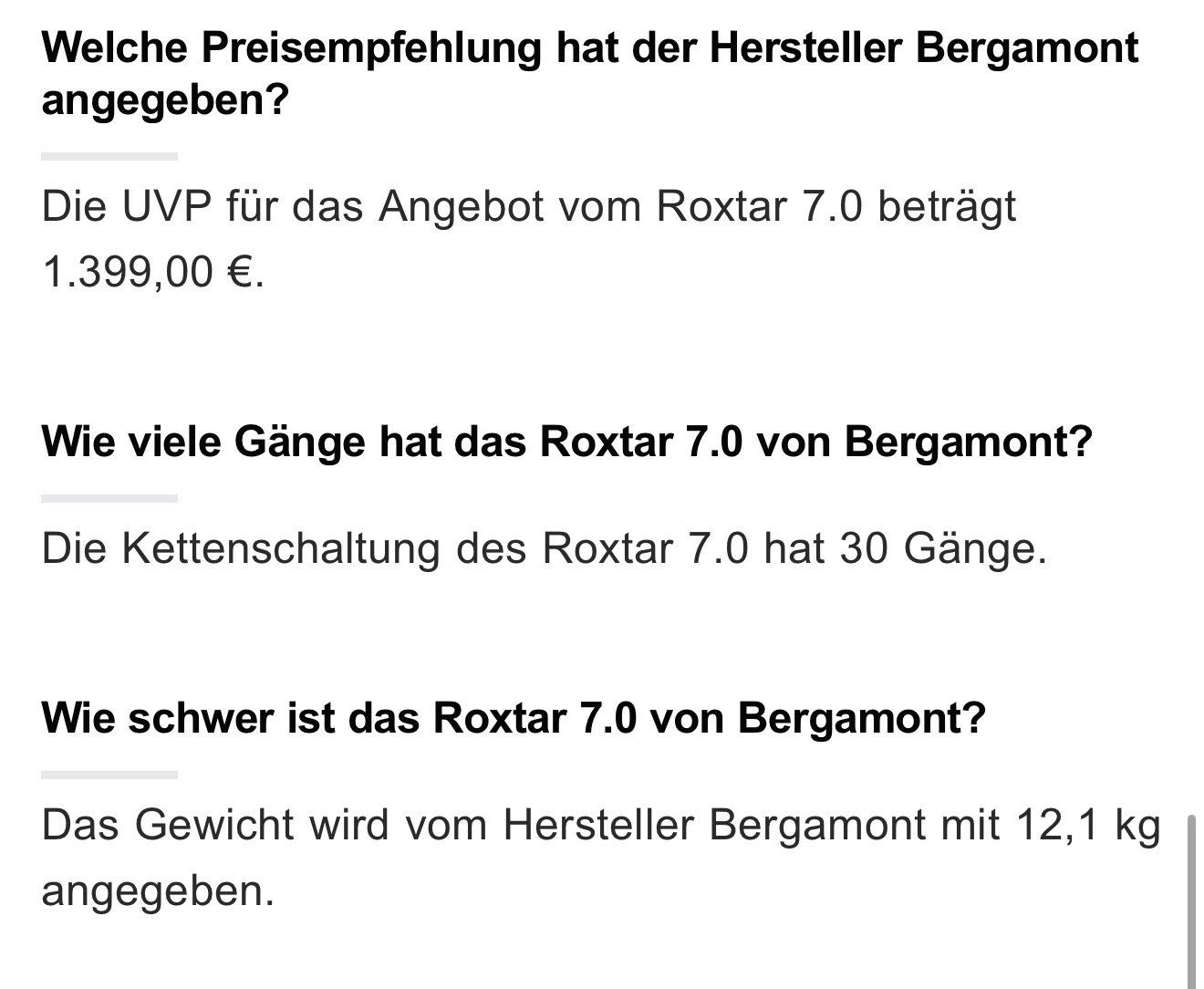 Bergamont Biciclette: Bergamont Hardtail Mountainbike – Usato da Schupfart venduto da Gaby_Ritter 7