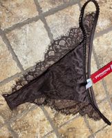 Yamamay Stupenda Tanga di raso con pizzo-tgS/M- nuovo