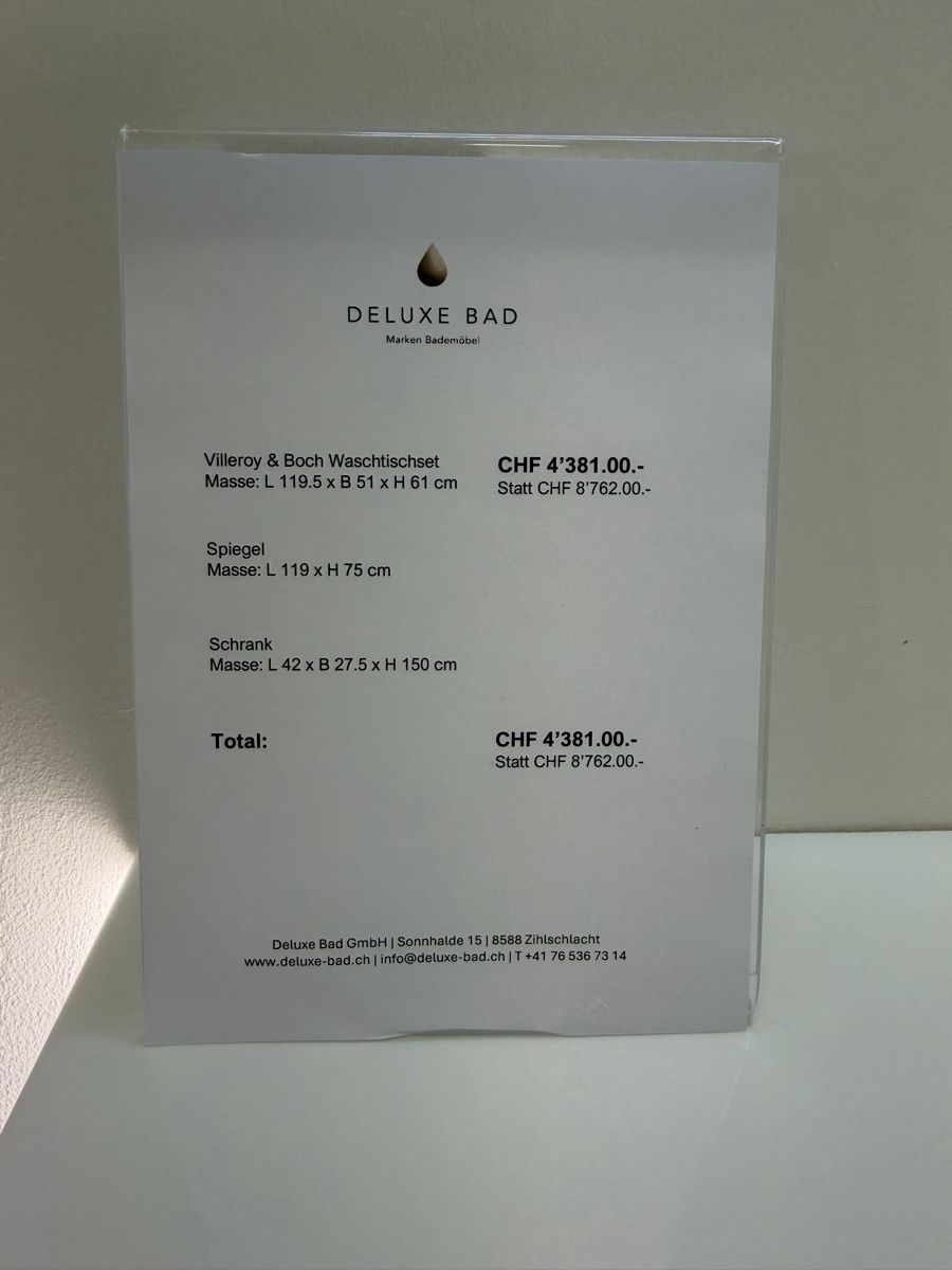 Installations & Meubles: Villeroy & Boch Badmöbelset  – Neuf (Voir description) à Amriswil par deluxe_bad 1