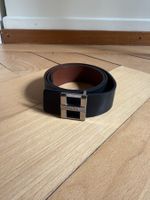 HUGO BOSS - Leder Gürtel schwarz 75