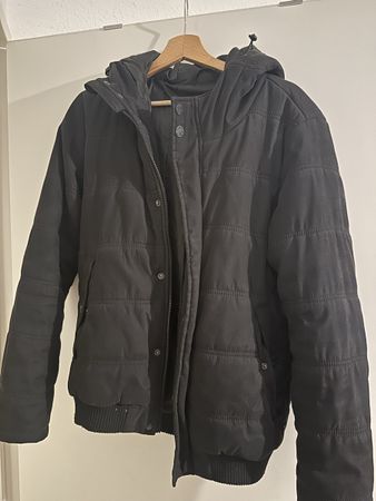Jack & Jones Herren Winterjacke, Grösse S, Schwarz Top! (55)