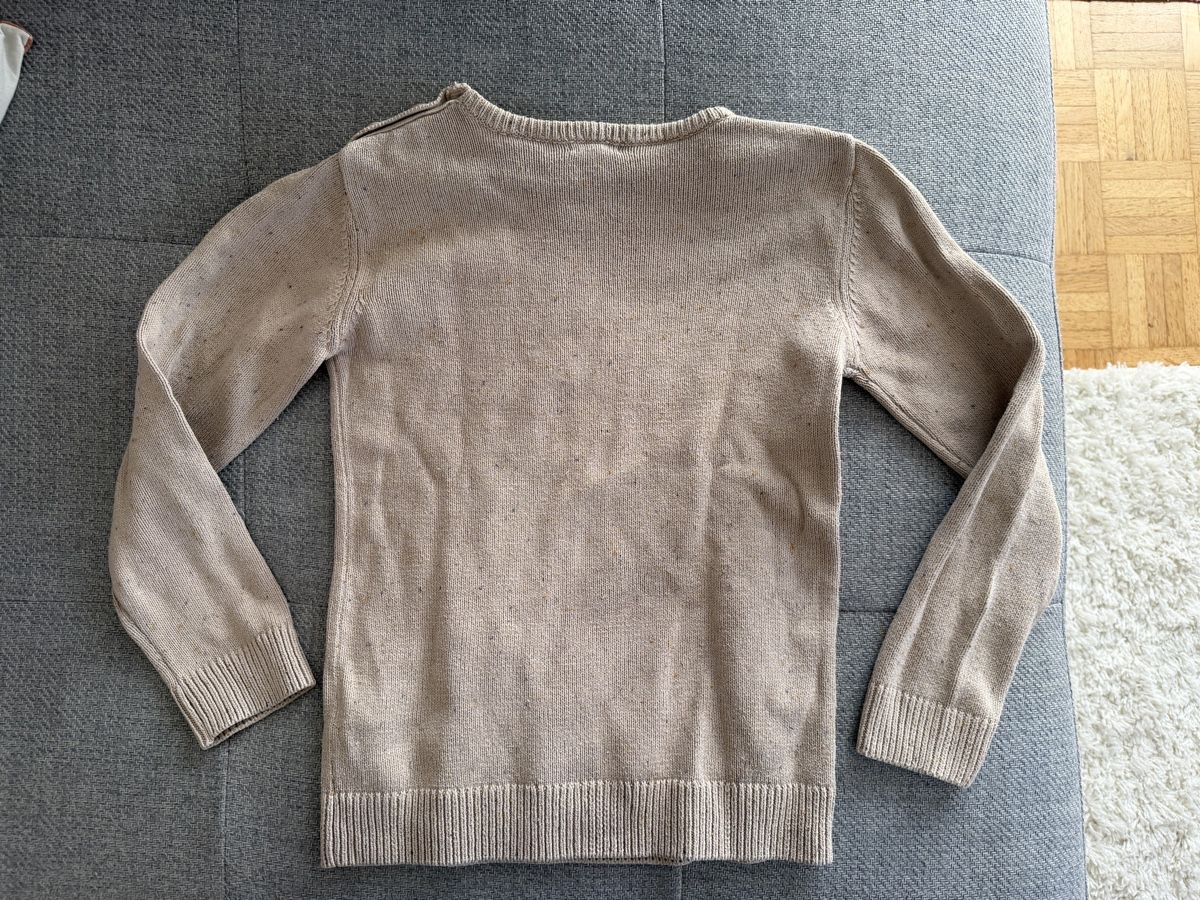 Pullover & Sweatshirts: Strickpullover hellbraun vertbaudet Gr. 140 (entspricht 134) – Gebraucht aus Aarau von Tam6 4