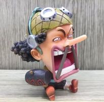 One Piece Figur Lysop sitzend 8 cm gebrauchter Zustand