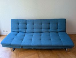 Hübsches Sofa Bettsofa türkis
