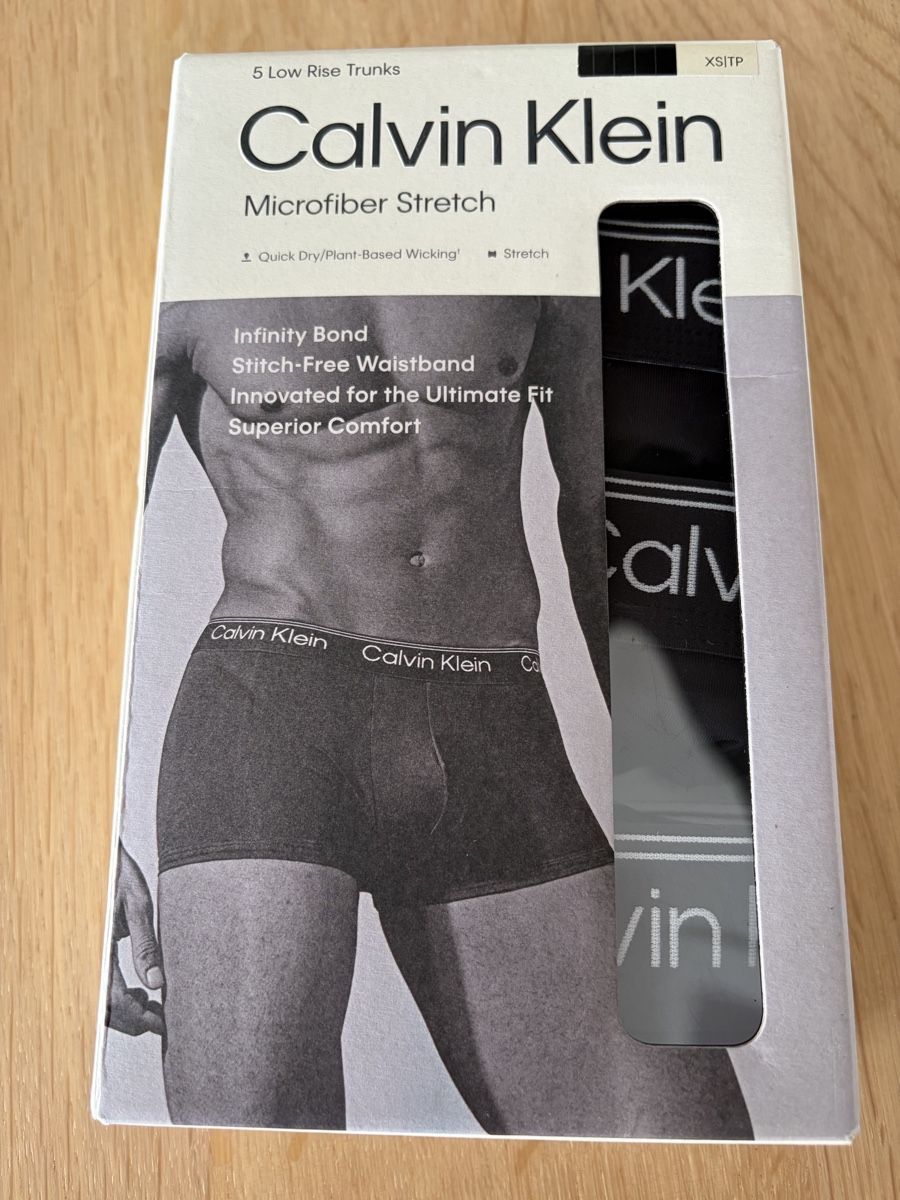 Calvin Klein Biancheria intima: Calvin Klein Microfiber Stretch 5er Pack / Gr. XS neu – Nuovo e nell'imballaggio originale da Kägiswil venduto da stefanamport