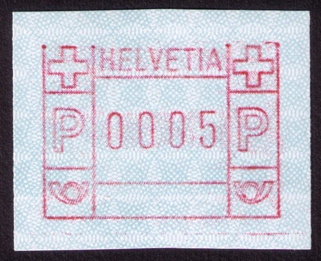 Tutti i francobolli: ATM 6_Abart "FEHLENDE OBERLINIE" ! ** – Nuovo (secondo la descrizione) da Marthalen venduto da Ch_quality 1