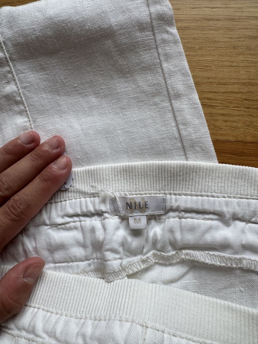 Nile Pantalons: Hose weiss Grösse M Nile – D'occasion à Birrwil par Annaluna 1