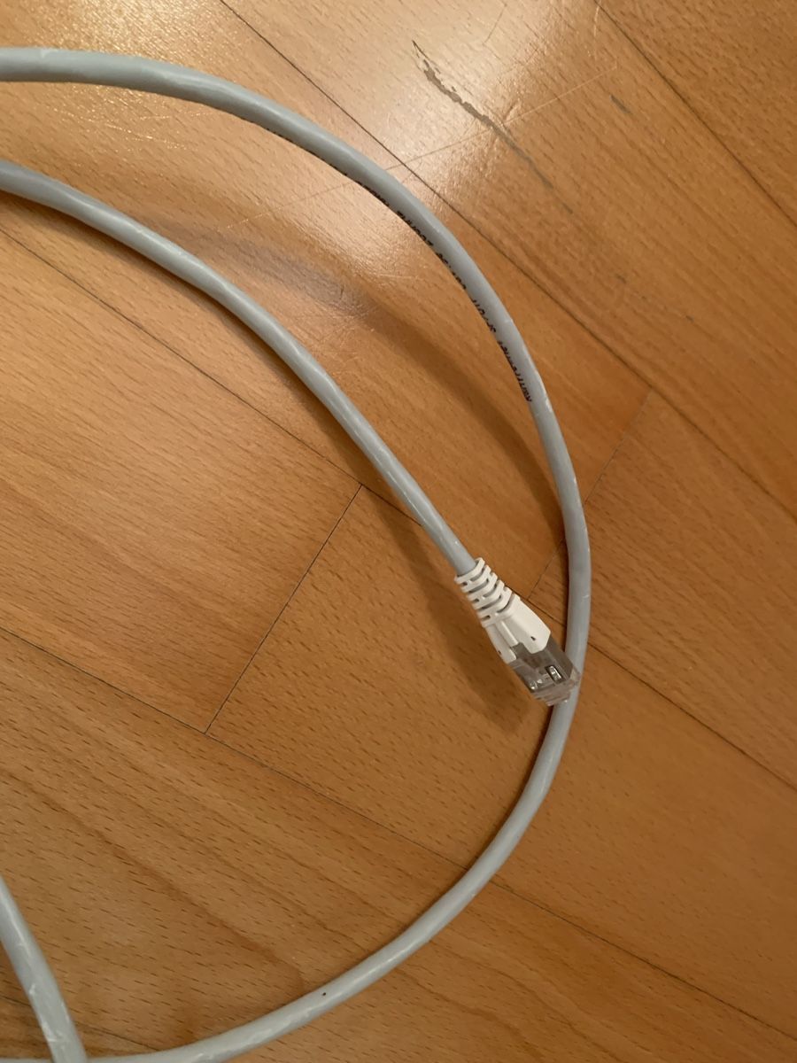 Cavi: Ethernet Kabel, Cat. 5e, grau – Usato da Erlenbach ZH venduto da Ritschly 2