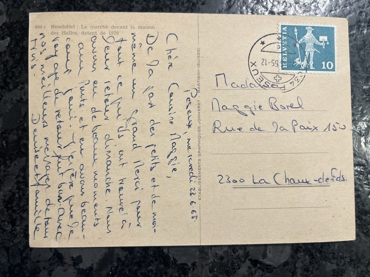 Ansichtskarten: Carte postale ancienne  – Gebraucht aus Cernier von Psidium58 1