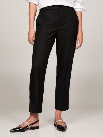 TOMMY HILFIGER Hose Slim Straight Pant schwarz Gr. 44
