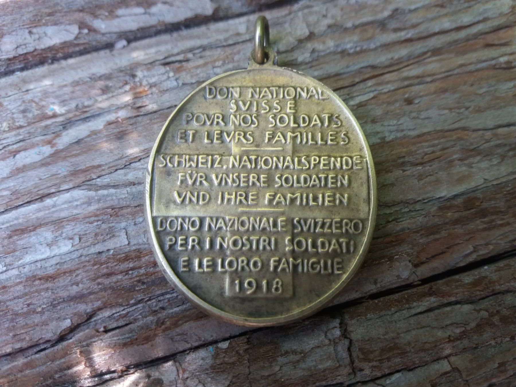 Médaille Suisse En Bronze De 1864 Winterthur - Chevalier, état UNC, Diamètre 45 Mm, Pièce Rare