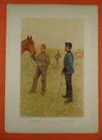PFERDEARZT VÉTERINAIRE LITHOGRAPHIE 1894