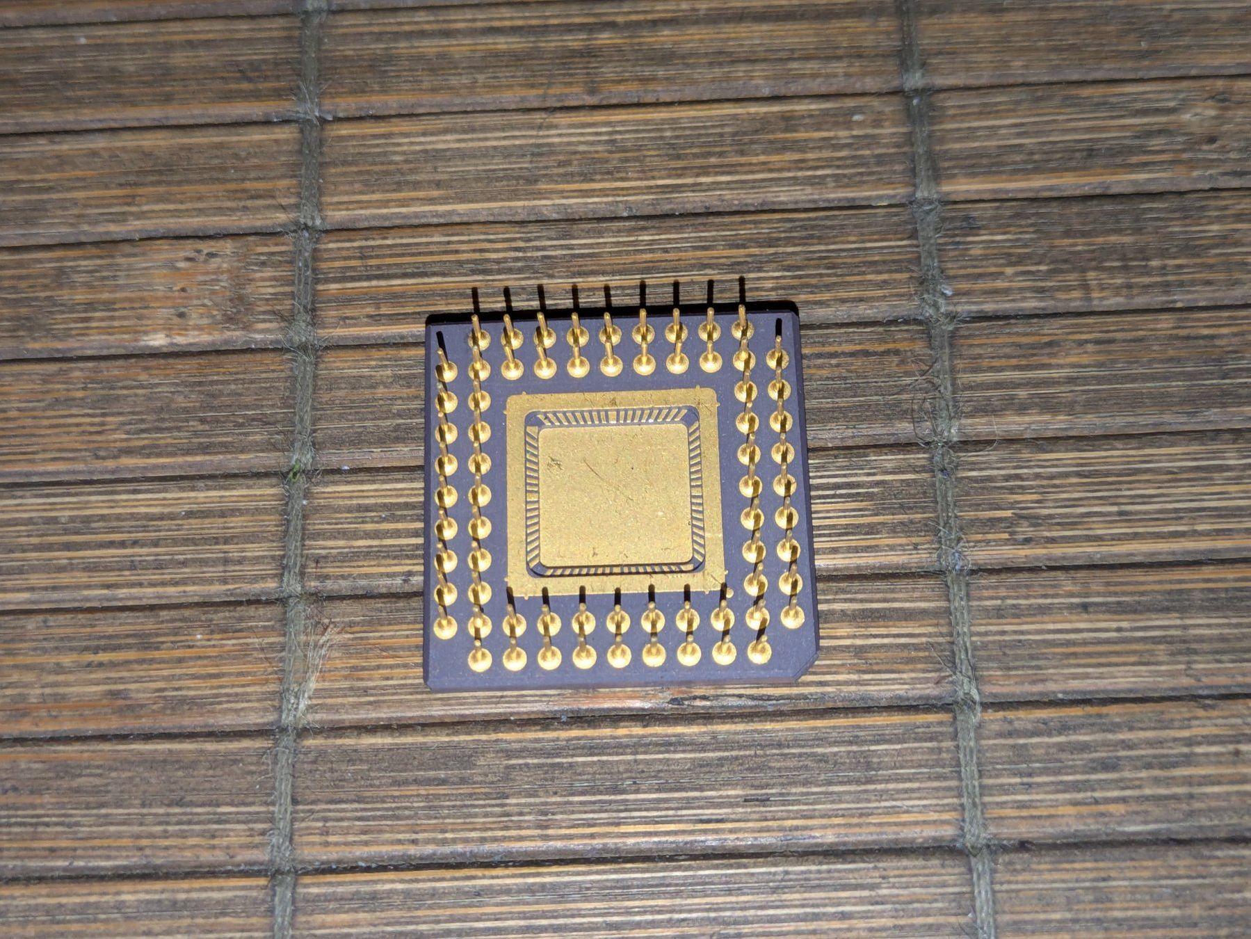 Intel Elektronikbauteile: Intel CG80286/A80286 i286 Unfinished Pga68 – Defekt aus Châtelaine von Pttn 1