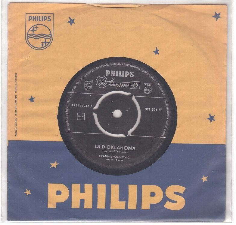 Dischi in vinile: Frankie Yankovic  --  Old Oklahoma  Single7 – Usato da Rheinau venduto da asteng
