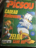Lot de 2 magazines Picsou numéros 350 et 357 état usagé