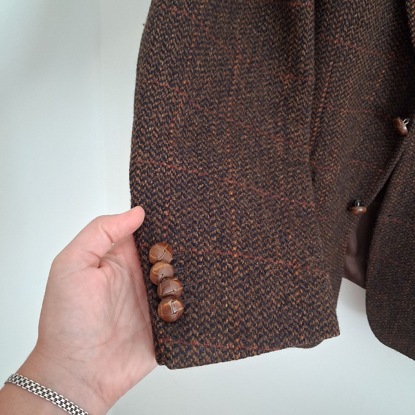 Giacche: Carl Gross Harris Tweed wool jacket brown  – Usato da Wil SG venduto da tre_g2l7 3