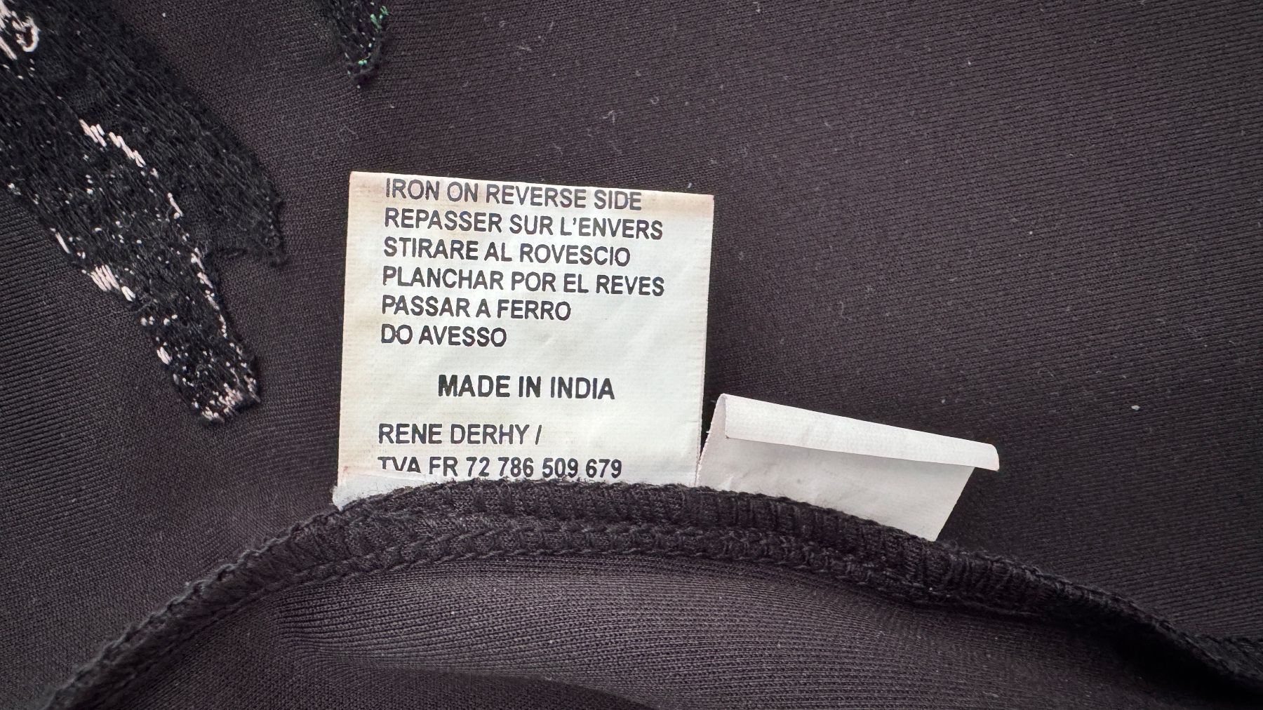 Derhy Vestiti: Renée Derhy Robe de cocktail noire S – Nuovo (secondo la descrizione) da Genève venduto da New-York12 6