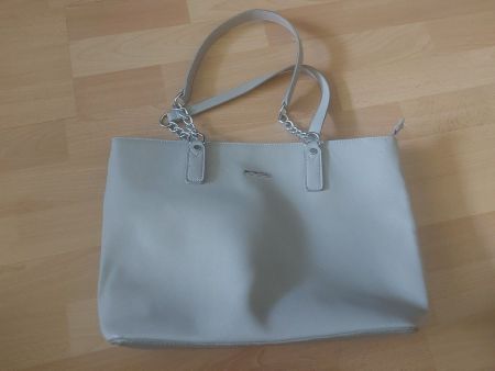 Handtasche grau