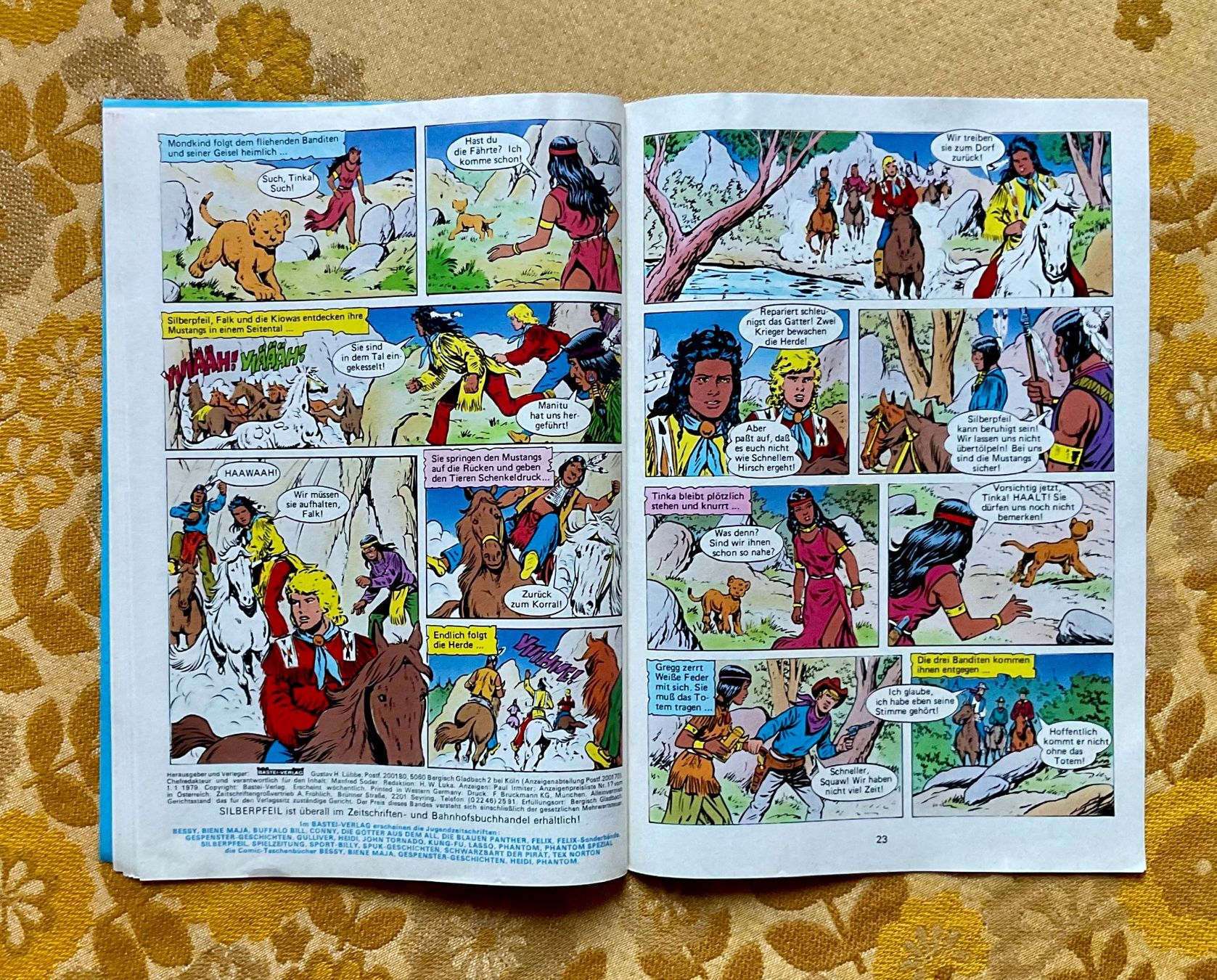Fumetti: Silberpfeil Heft Nr 440 von 1979 ? – Usato da Endingen venduto da nathan05 6