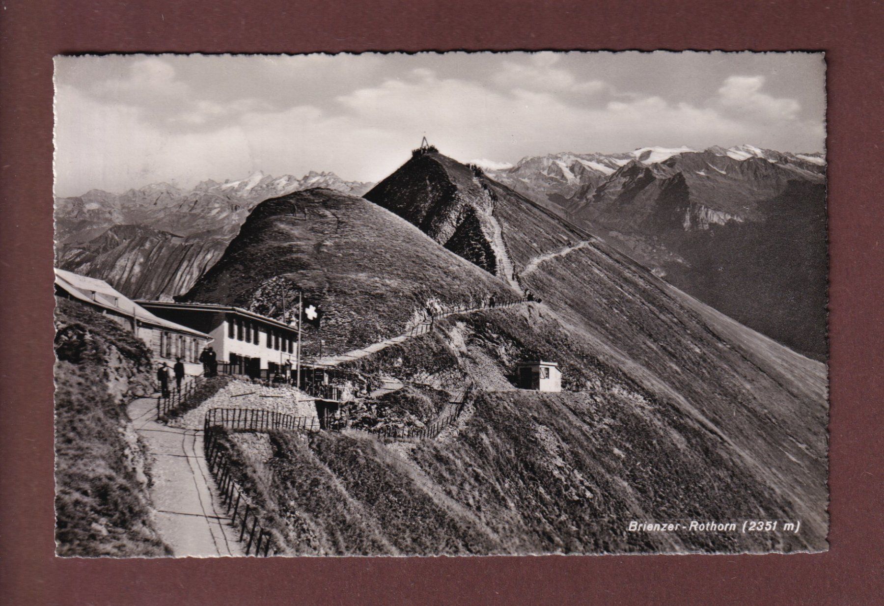 Ansichtskarten: BRIENZER-ROTHORN - 1946 – Gebraucht aus Pully von nicecards-shop