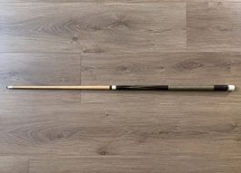 Poolqueue 2-teilig, Einlegearbeit, Leinen-Wrap + Koffer