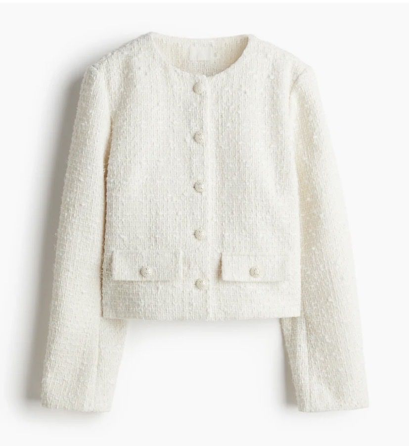 H&M Giacche: H&M Bouclé-Jacke Gr. M  – Usato da Wetzikon ZH venduto da sunshine054