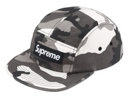 Supreme Camp Cap Grau Camo Top Zustand Streetwear 56-59cm