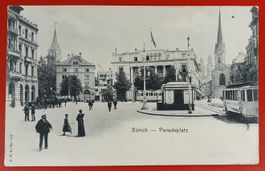 Zürich 1922 - Paradeplatz