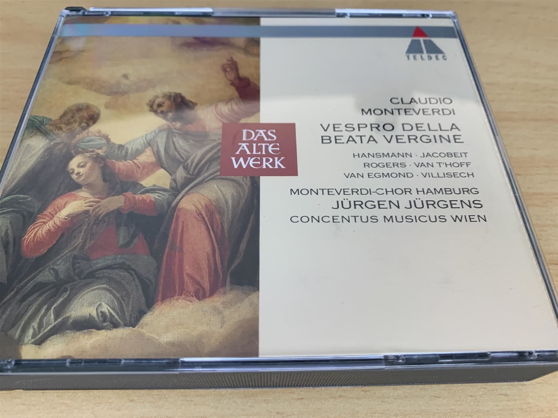 CD: Vespro Della Beata Vergine  - 2 CD – Usato da Rikon im Tösstal venduto da Alpenmutz