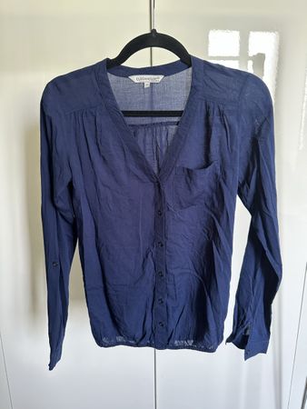Clockhouse Bluse dunkelblau Grösse XS