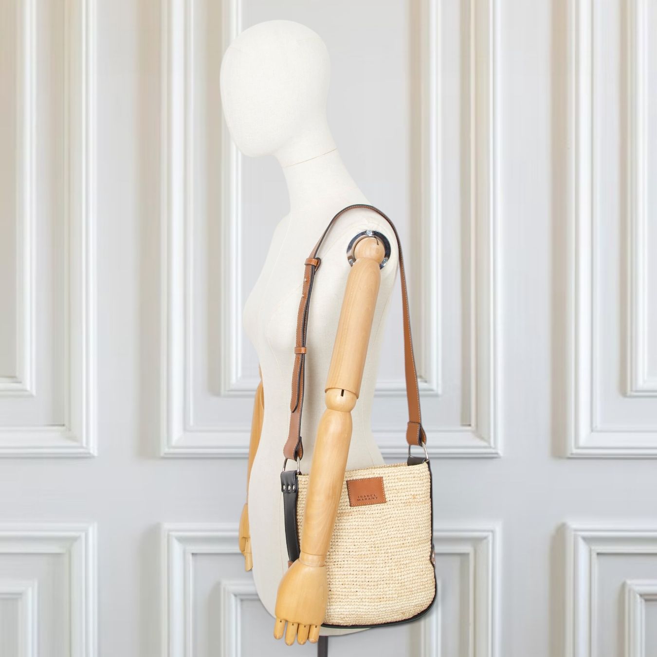 Isabel Marant Borse da donna: Isabel Marant Bayia Mini aus Raffiabast – Usato da Binningen venduto da Designerlabels 2