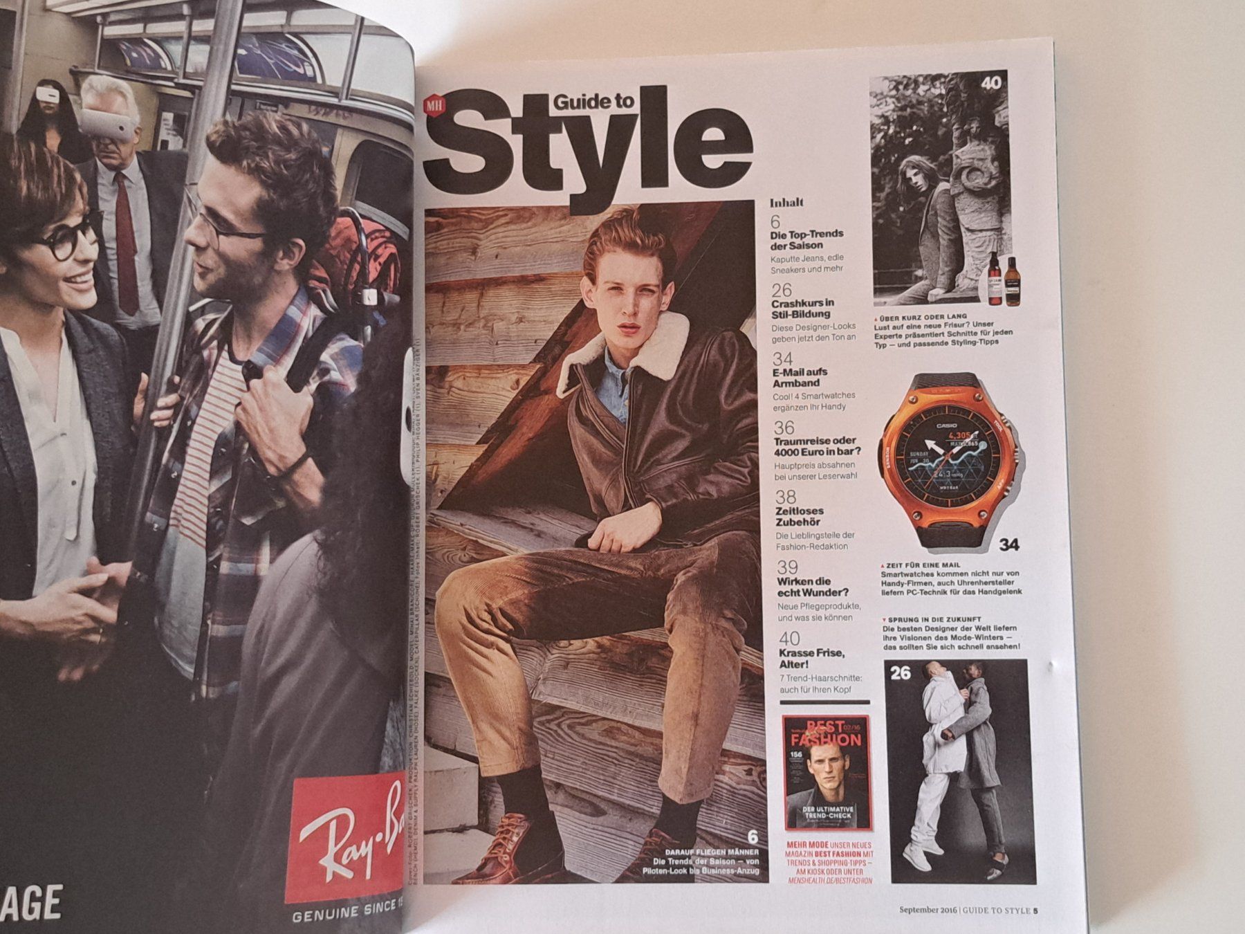 Riviste & Magazine: MEN'S HEALTH - September 2016 – Usato da Wichtrach venduto da LuckyLuke69 4